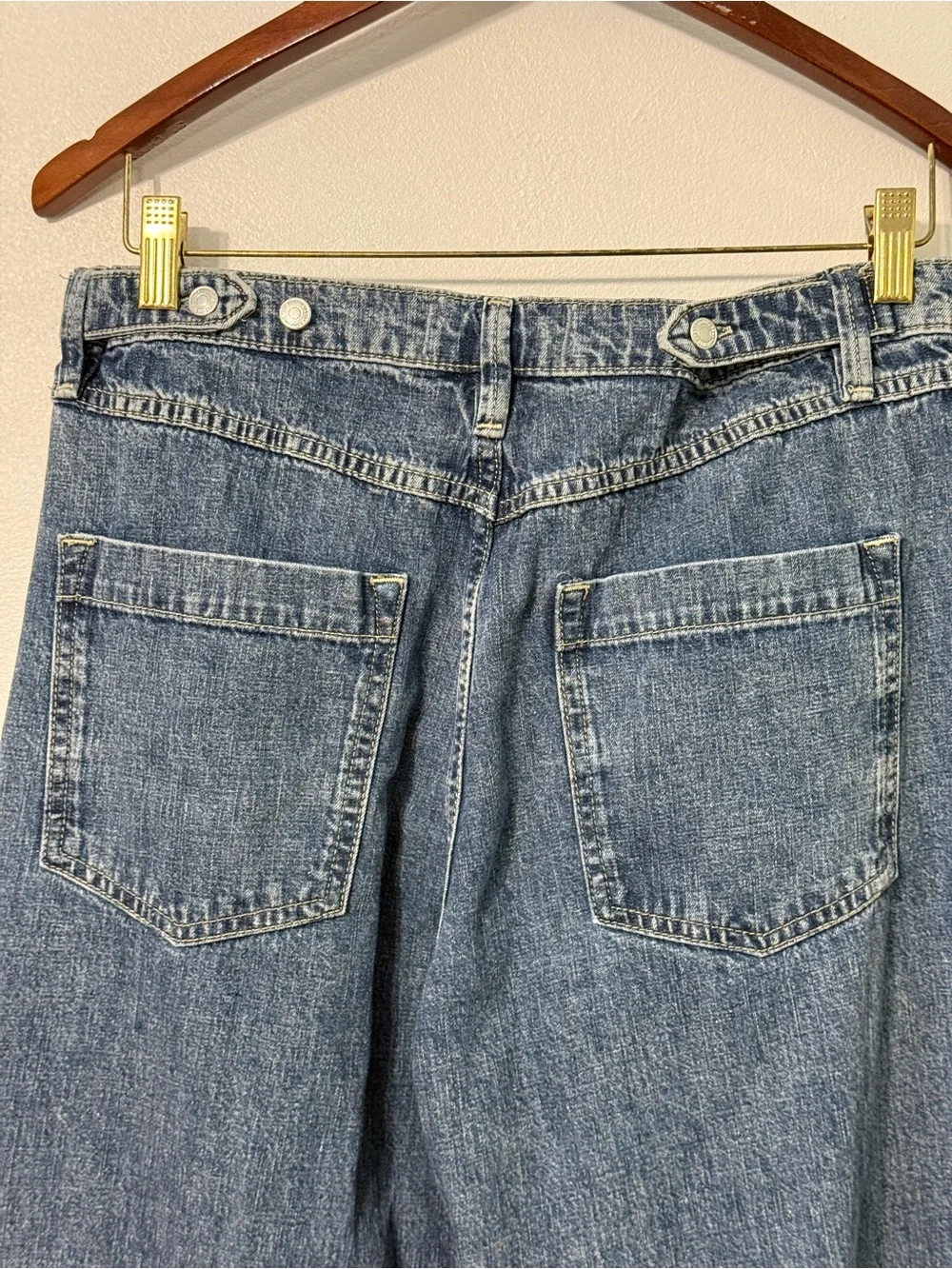 We The Free Wide Leg Flare Jeans Free People size 29